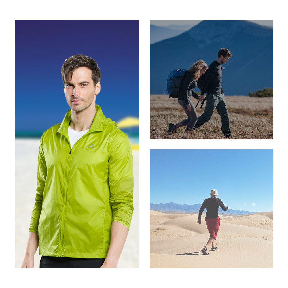 Tectop JL - 3009 Men Breathable Sports Jacket Windproof Light Beach Wear Tectop JL - 3009 Men Breathable Sports Jacket Windproof Light Beach Wear