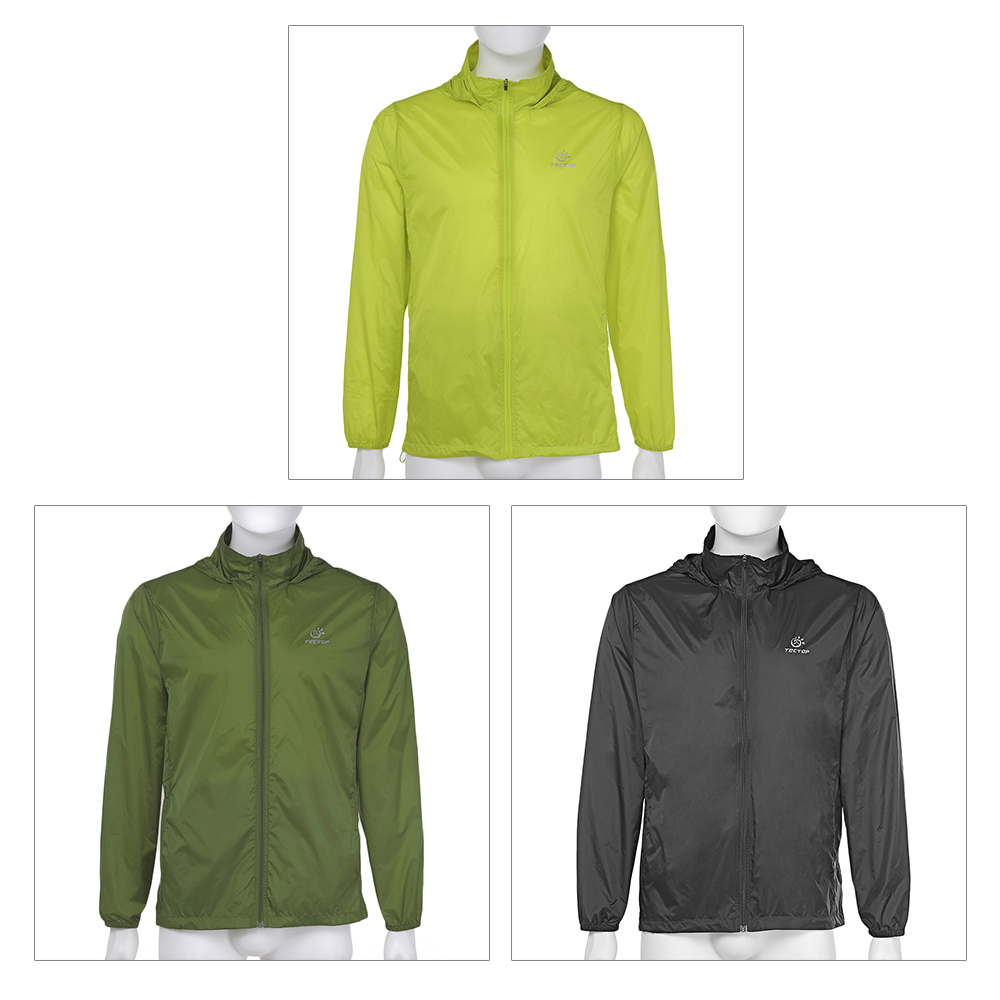 Tectop JL - 3009 Men Breathable Sports Jacket Windproof Light Beach Wear Tectop JL - 3009 Men Breathable Sports Jacket Windproof Light Beach Wear