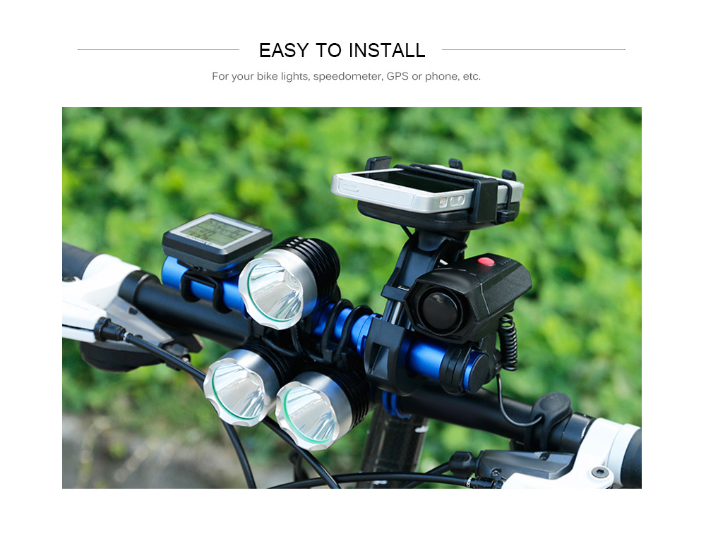 Deemount HLD - 208 Bike Extender Handlebar with Aluminum Alloy Bracket Deemount HLD - 208 Bike Extender Handlebar with Aluminum Alloy Bracket