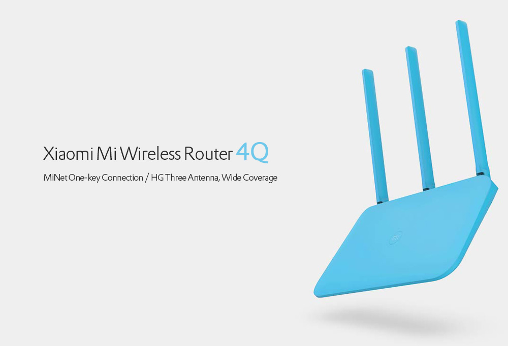 Original Xiaomi Mi 4Q Wireless Router 450Mbps / Three Antennas 