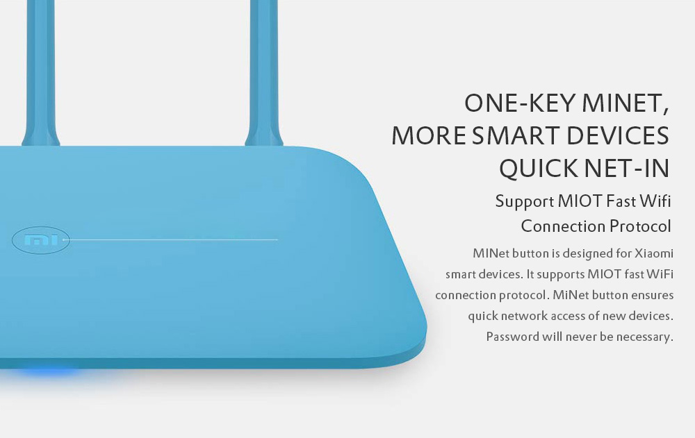Original Xiaomi Mi 4Q Wireless Router 450Mbps / Three Antennas 