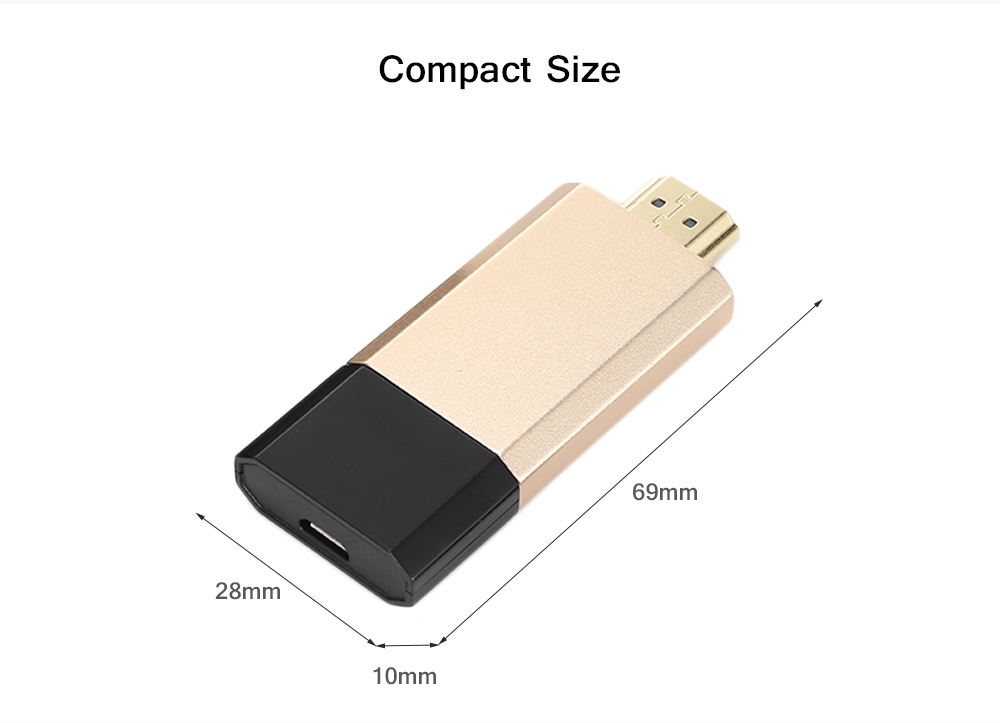 Wecast C8 Wireless HDMI Dongle for Chromecast / Miracast / Airplay / DLNA Wecast C8 Wireless HDMI Dongle for Chromecast / Miracast / Airplay / DLNA