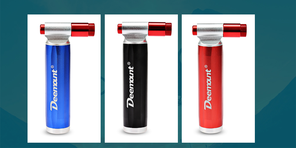 Deemount Portable Mini Bicycle Air Pump Ultra-light Inflator A / V and F / V Deemount Portable Mini Bicycle Air Pump Ultra-light Inflator A / V and F / V