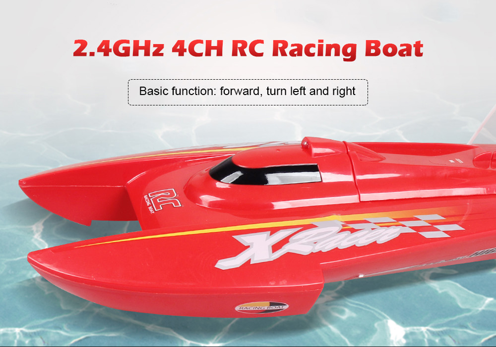CT3352 2.4GHz 4CH RC Racing Boat Strong Power Water Toy for Children CT3352 2.4GHz 4CH RC Racing Boat Strong Power Water Toy for Children