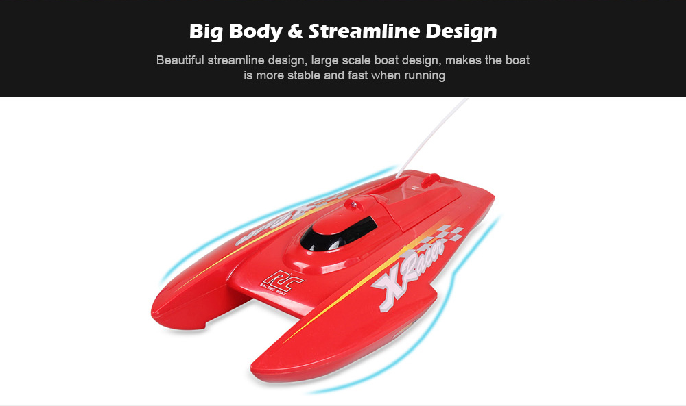 CT3352 2.4GHz 4CH RC Racing Boat Strong Power Water Toy for Children CT3352 2.4GHz 4CH RC Racing Boat Strong Power Water Toy for Children
