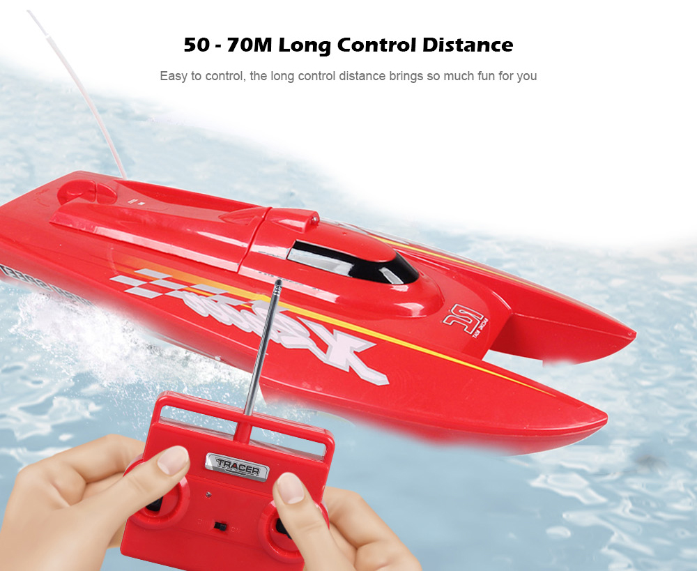 CT3352 2.4GHz 4CH RC Racing Boat Strong Power Water Toy for Children CT3352 2.4GHz 4CH RC Racing Boat Strong Power Water Toy for Children