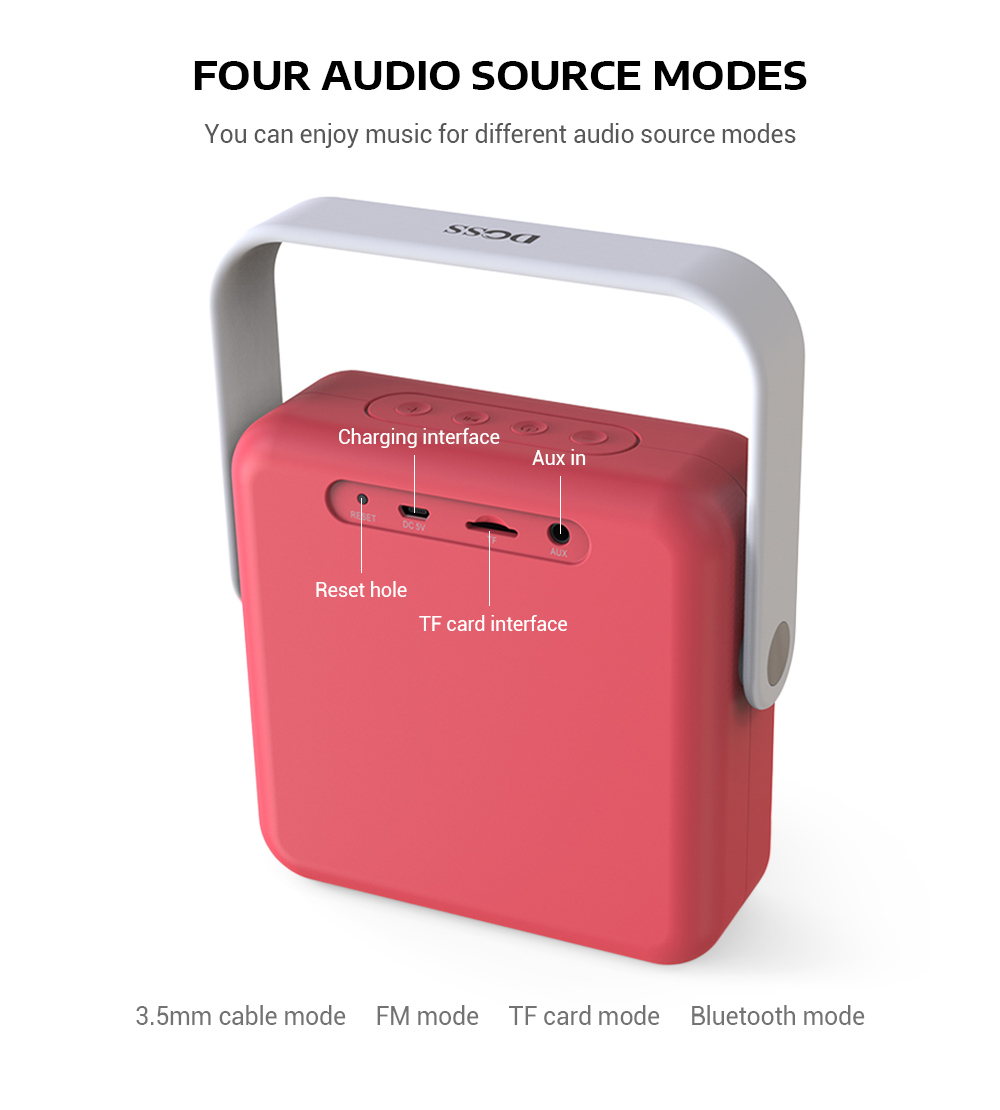 DOSS DS - 2022 Outdoor Portable Wireless Bluetooth Stereo Speaker Mini Player DOSS DS - 2022 Outdoor Portable Wireless Bluetooth Stereo Speaker Mini Player