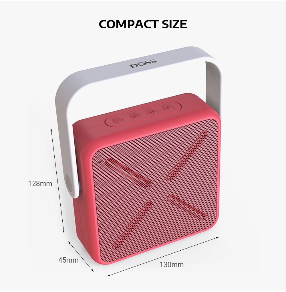 DOSS DS - 2022 Outdoor Portable Wireless Bluetooth Stereo Speaker Mini Player DOSS DS - 2022 Outdoor Portable Wireless Bluetooth Stereo Speaker Mini Player