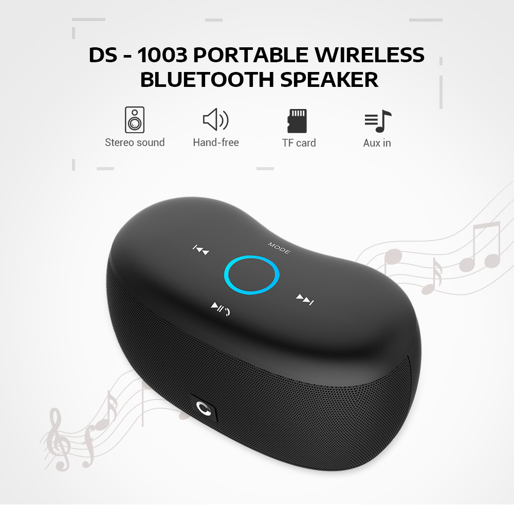 DOSS DS - 1003 Portable Touch Wireless Bluetooth Stereo Speaker Mini Player