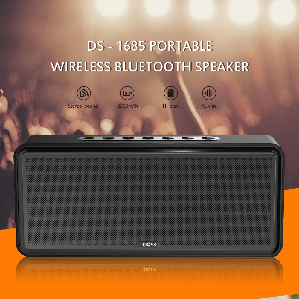 DOSS DS - 1685 Portable Wireless Bluetooth Soundbar Speaker Subwoofer Sound 