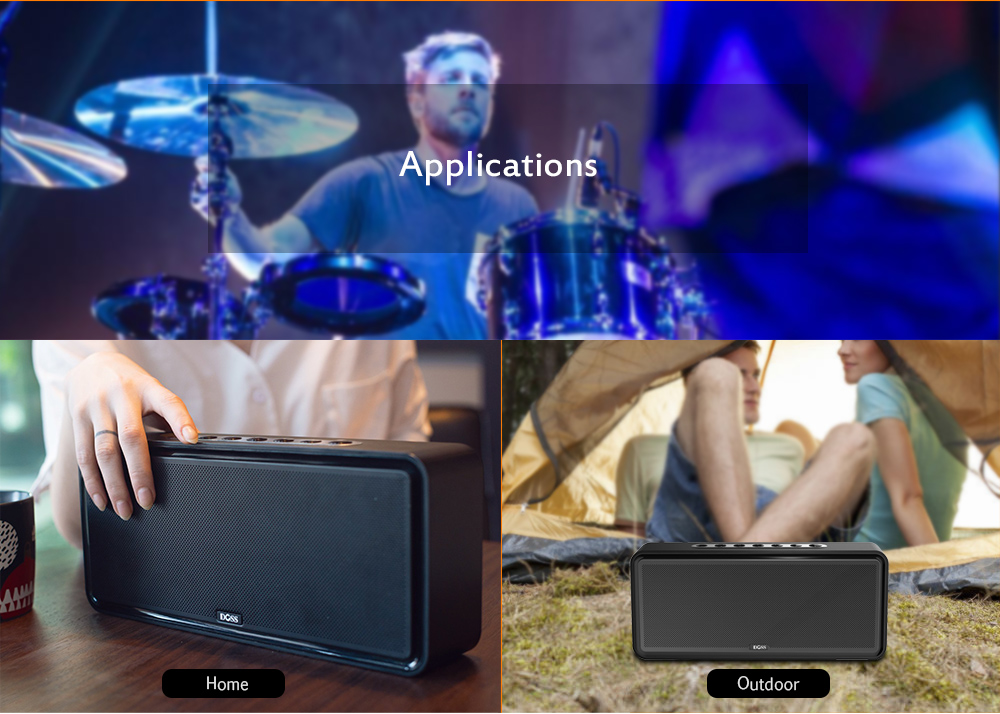 DOSS DS - 1685 Portable Wireless Bluetooth Soundbar Speaker Subwoofer Sound 