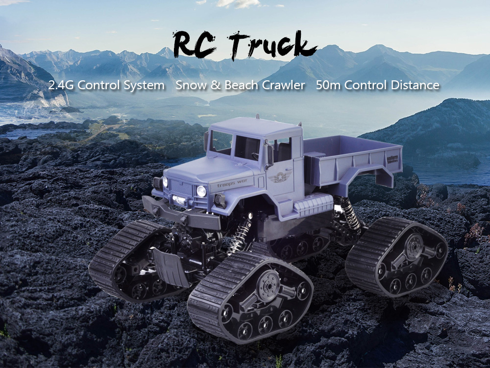 ZG - C1231WS 1/12 RC Truck Snow Beach Crawler 2.4G Car RTR ZG - C1231WS 1/12 RC Truck Snow Beach Crawler 2.4G Car RTR