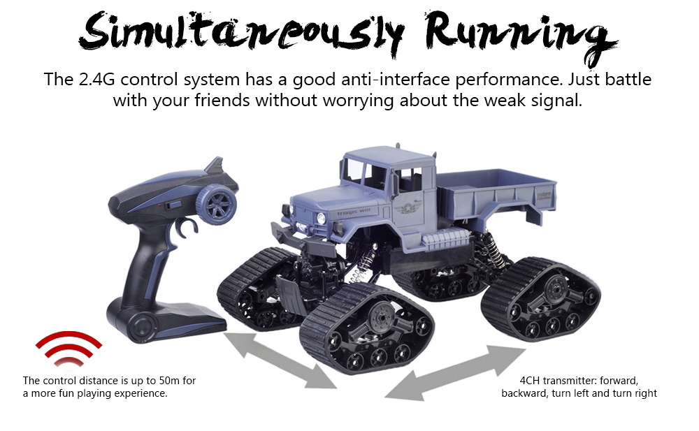 ZG - C1231WS 1/12 RC Truck Snow Beach Crawler 2.4G Car RTR ZG - C1231WS 1/12 RC Truck Snow Beach Crawler 2.4G Car RTR