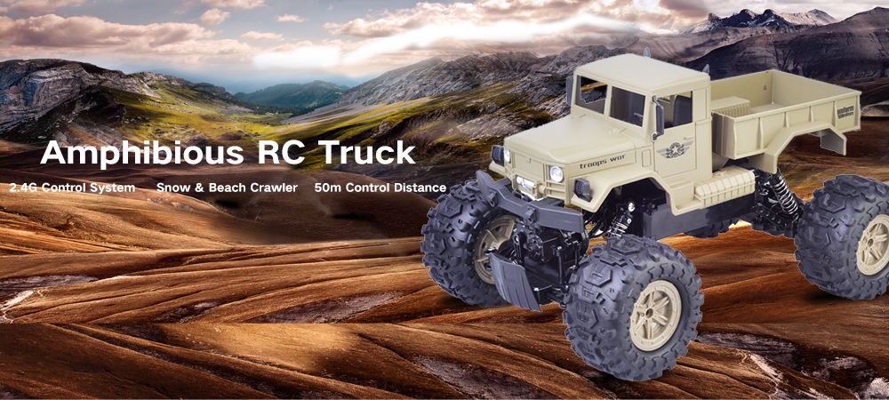 ZG - C1231W 1/12 Waterproof RC Crawler Desert Truck Car RTR ZG - C1231W 1/12 Waterproof RC Crawler Desert Truck Car RTR