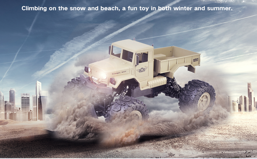 ZG - C1231W 1/12 Waterproof RC Crawler Desert Truck Car RTR ZG - C1231W 1/12 Waterproof RC Crawler Desert Truck Car RTR