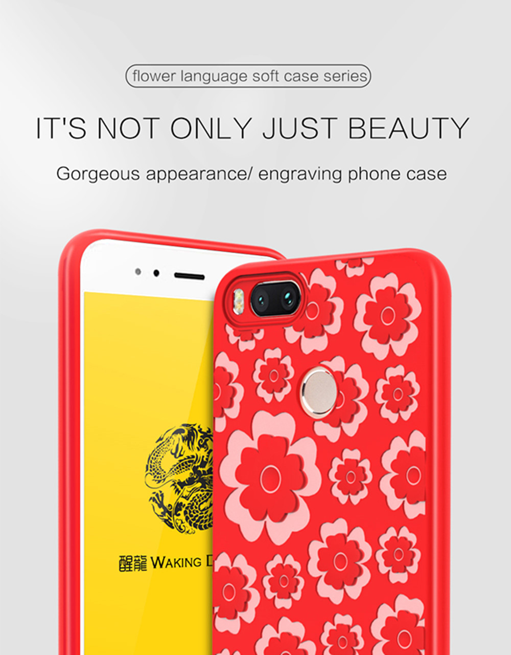 Anti-fingerprint Phone Case for Xiaomi Mi A1 / Mi 5X Anti-fingerprint Phone Case for Xiaomi Mi A1 / Mi 5X