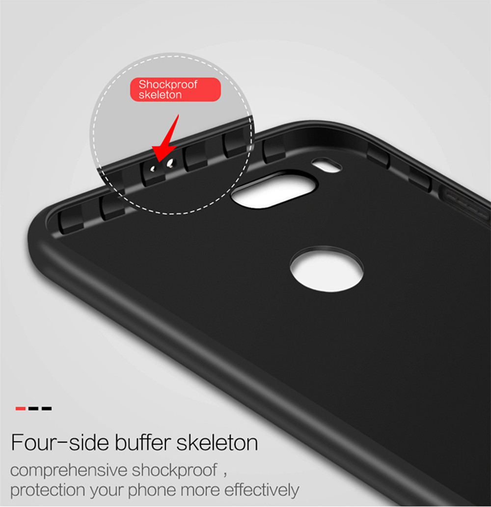 Anti-fingerprint Phone Case for Xiaomi Mi A1 / Mi 5X Anti-fingerprint Phone Case for Xiaomi Mi A1 / Mi 5X