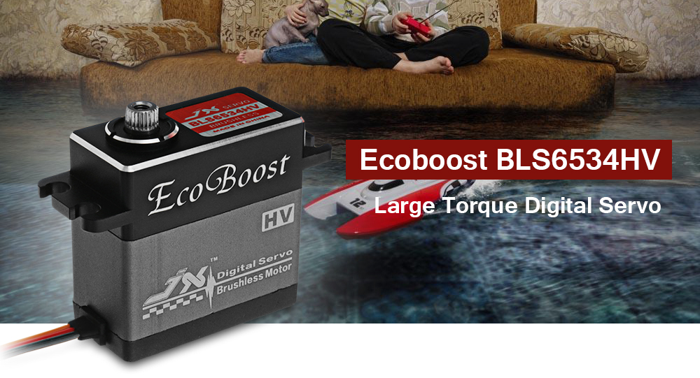 JX Ecoboost BLS6534HV 33KG Large Torque 180 Degree Digital Brushless