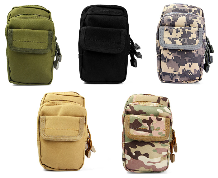 X2 Outdoor Mobile Phone Pocket Waist Bag Sundries Pack Hiking Cycling Supplies