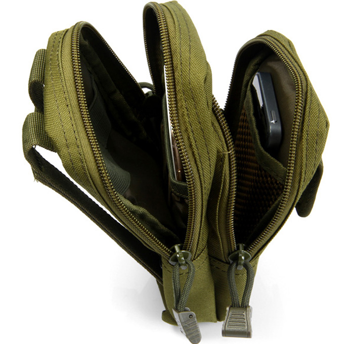 X2 Outdoor Mobile Phone Pocket Waist Bag Sundries Pack Hiking Cycling Supplies