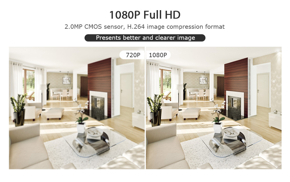C8 1080P HD WiFi Indoor Home Security IP Camera for Baby / Elder / Pet C8 1080P HD WiFi Indoor Home Security IP Camera for Baby / Elder / Pet