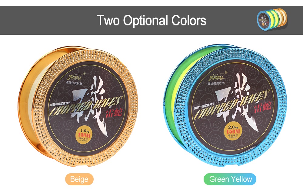 Yudeli 150m Fishing Line Wear-resisting Wire