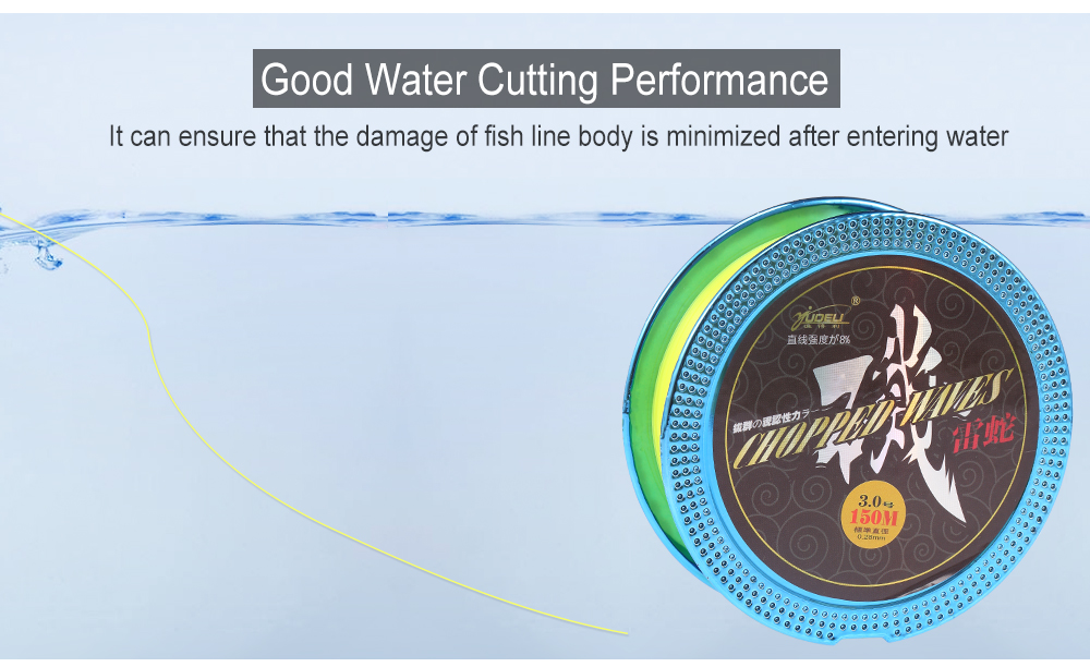Yudeli 150m Fishing Line Wear-resisting Wire