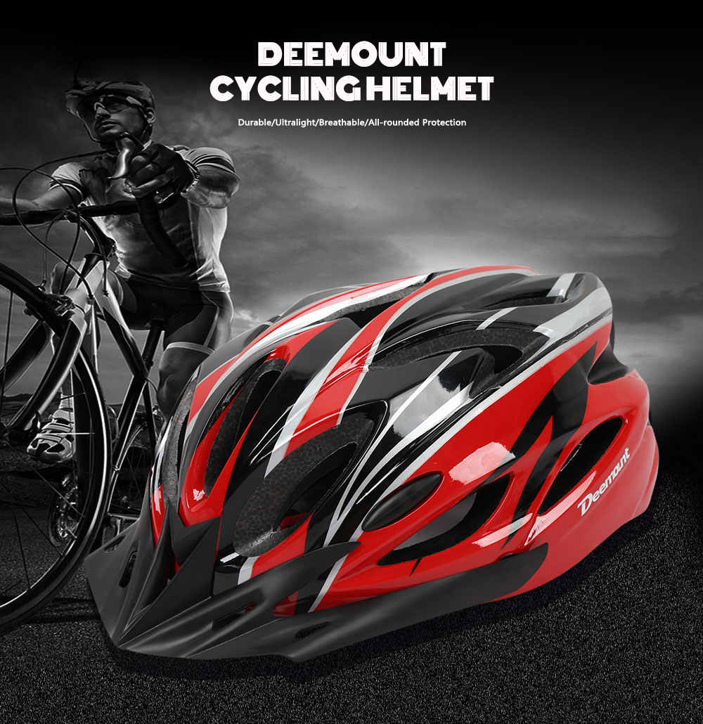 Deemount Cycling Helmet All-round Protection EPS Back Taillight Riding Device Deemount Cycling Helmet All-round Protection EPS Back Taillight Riding Device