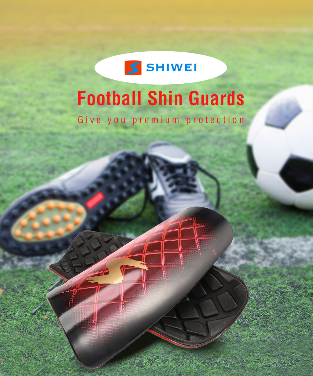 Shiwei One Pair Football Shin Guards Sport Football Leg Pads Training Protector Shiwei One Pair Football Shin Guards Sport Football Leg Pads Training Protector