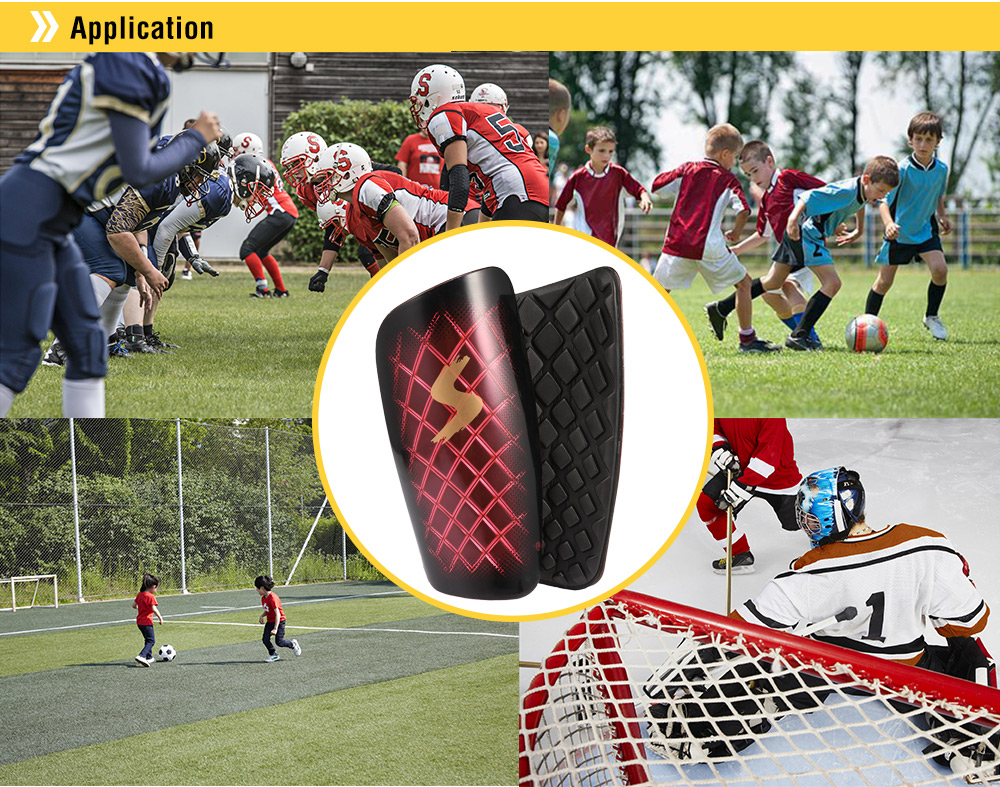 Shiwei One Pair Football Shin Guards Sport Football Leg Pads Training Protector Shiwei One Pair Football Shin Guards Sport Football Leg Pads Training Protector
