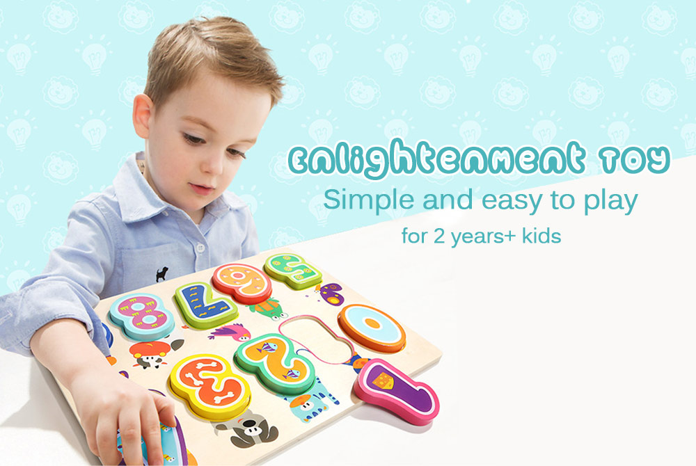 Topbright Jigsaw Puzzle Baby Toy Gift for Intelligence Improvement 