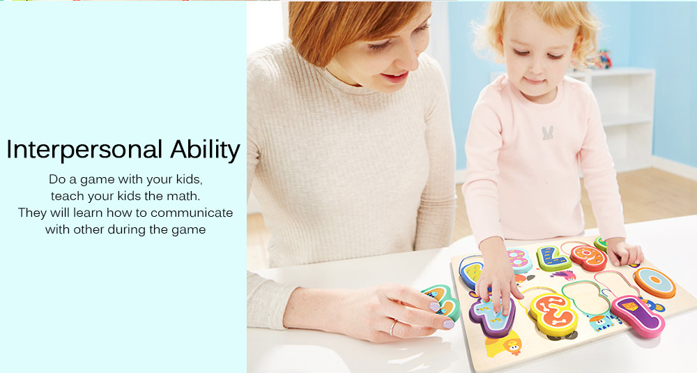Topbright Jigsaw Puzzle Baby Toy Gift for Intelligence Improvement 
