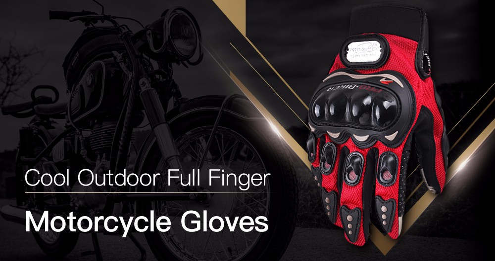 Cool Outdoor Full Finger Motorcycle Gloves