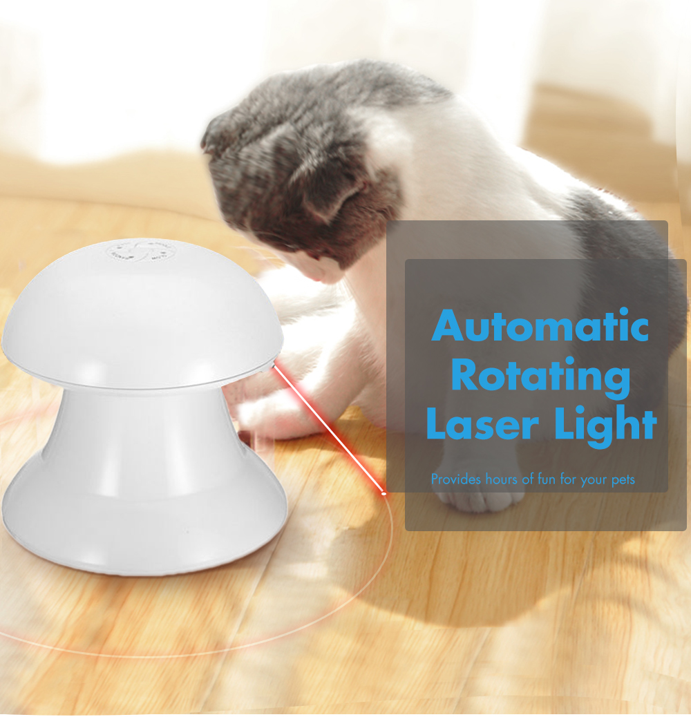 360-degree Automatic Interactive Laser Light Pet Exercise Funny Toy 360-degree Automatic Interactive Laser Light Pet Exercise Funny Toy