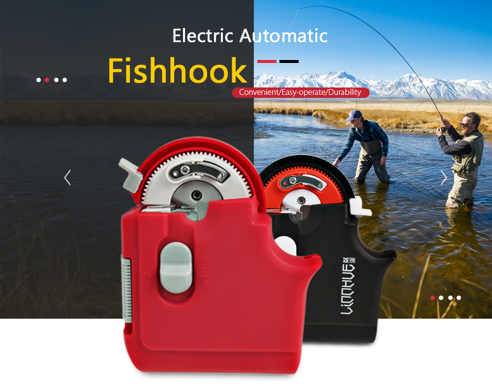Portable Electric Automatic Fishhook Fishing Hook Line Tying Device Equipment Portable Electric Automatic Fishhook Fishing Hook Line Tying Device Equipment