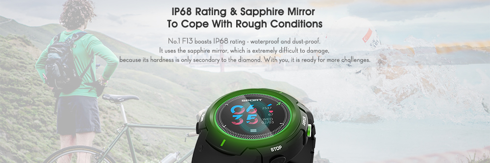 NO.1 F13 Smart Watch Real-time Heart Rate Monitor Remote Camera Sports Outdoor Wristband NO.1 F13 Smart Watch Real-time Heart Rate Monitor Remote Camera Sports Outdoor Wristband