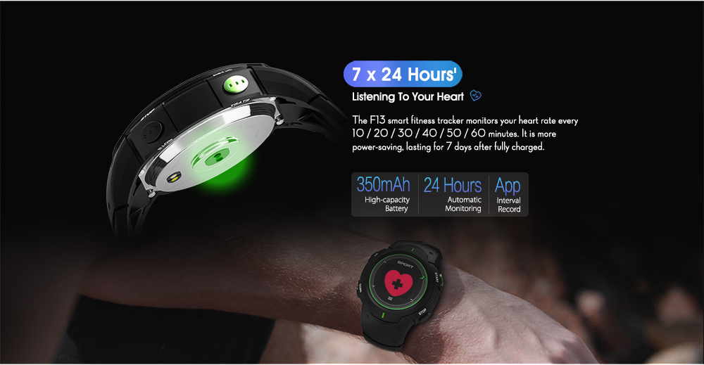 NO.1 F13 Smart Watch Real-time Heart Rate Monitor Remote Camera Sports Outdoor Wristband NO.1 F13 Smart Watch Real-time Heart Rate Monitor Remote Camera Sports Outdoor Wristband