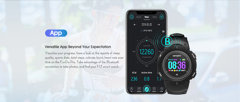 NO.1 F13 Smart Watch Real-time Heart Rate Monitor Remote Camera Sports Outdoor Wristband NO.1 F13 Smart Watch Real-time Heart Rate Monitor Remote Camera Sports Outdoor Wristband