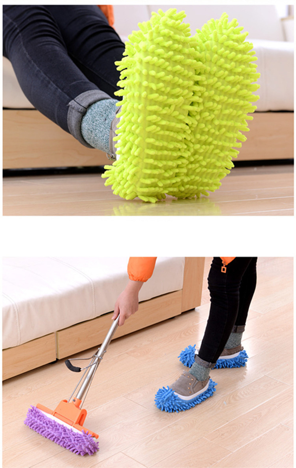 1PCS Multi-function Floor Cleaning and Shoe Cover 1PCS Multi-function Floor Cleaning and Shoe Cover