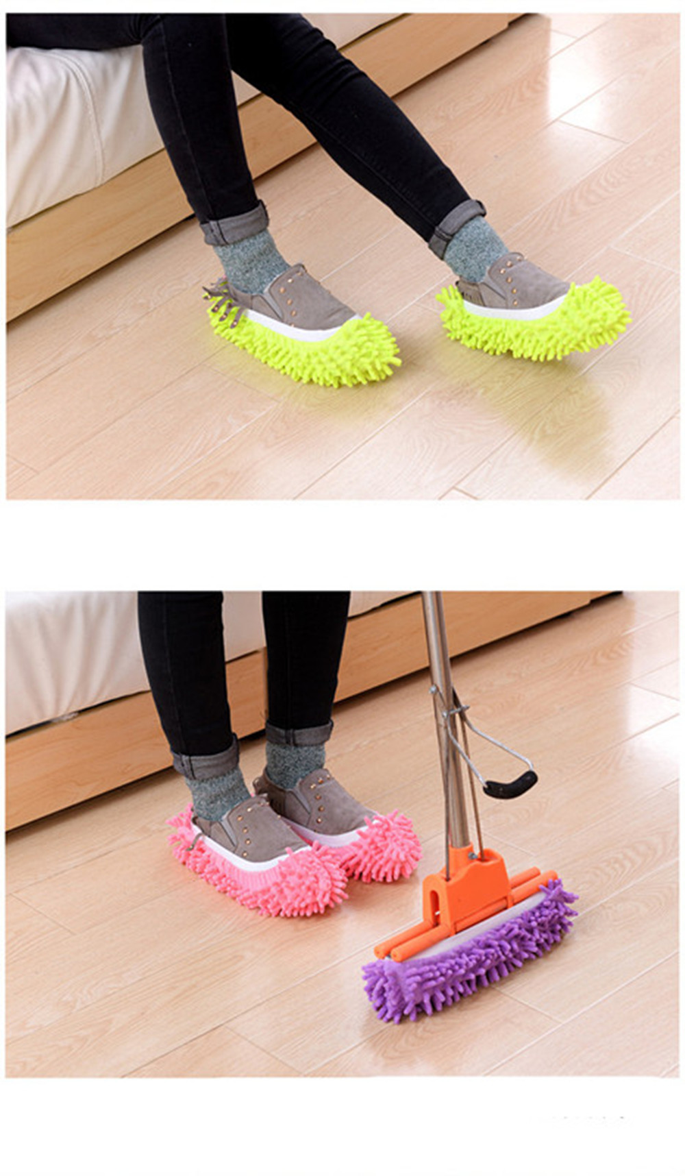 1PCS Multi-function Floor Cleaning and Shoe Cover 1PCS Multi-function Floor Cleaning and Shoe Cover