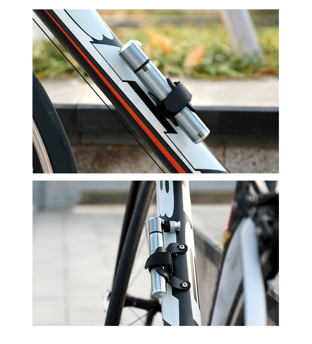 Wheelup HQ56 Mini Potable Bicycle Pump Cycling Hand Air Pumping Ball Tire Inflator Wheelup HQ56 Mini Potable Bicycle Pump Cycling Hand Air Pumping Ball Tire Inflator