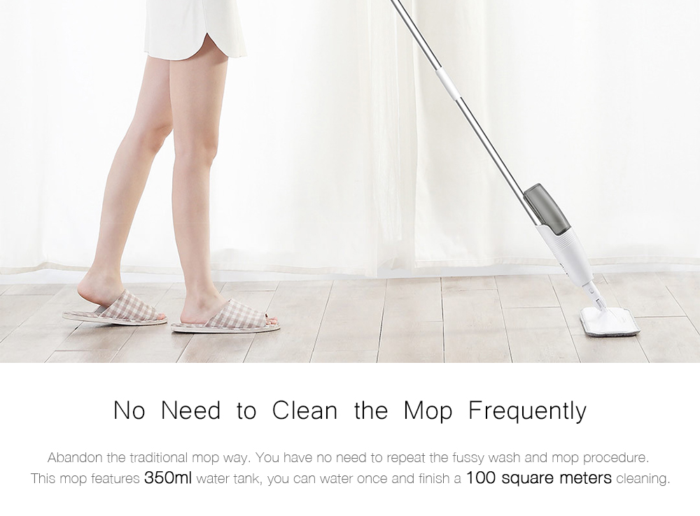 deerma Labor Saving Lightweight Water Spray Mop deerma Labor Saving Lightweight Water Spray Mop