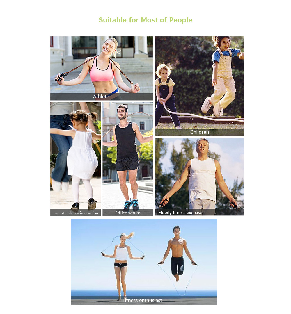 Povit P - 12x Jump Rope with Adjustable Aluminium Alloy Handles Fitness Training Povit P - 12x Jump Rope with Adjustable Aluminium Alloy Handles Fitness Training