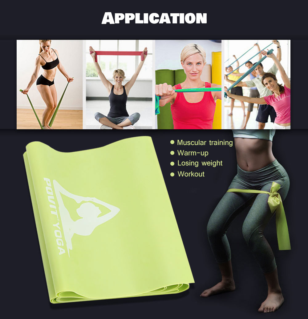 Povit P - 973 Resistance Band for Stretching Yoga Physical Therapy Povit P - 973 Resistance Band for Stretching Yoga Physical Therapy