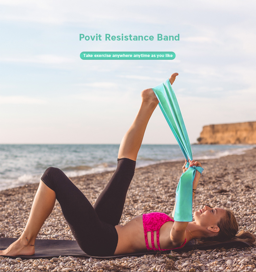 Povit P - 972 Resistance Band for Stretching Yoga Physical Therapy Povit P - 972 Resistance Band for Stretching Yoga Physical Therapy