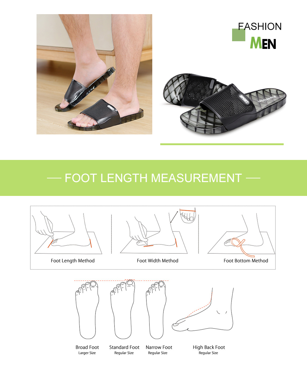 Men Casual Non-slip Open Toe Bath Shower Slippers Soft Flat Slide House Sandals Men Casual Non-slip Open Toe Bath Shower Slippers Soft Flat Slide House Sandals
