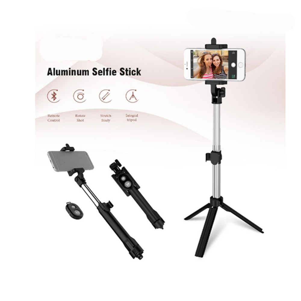 Yeshold High-end for iPhone / Samsung / Xiaomi Mobile Phone Universal Hand-Held Tripod Selfie Stick Yeshold High-end for iPhone / Samsung / Xiaomi Mobile Phone Universal Hand-Held Tripod Selfie Stick