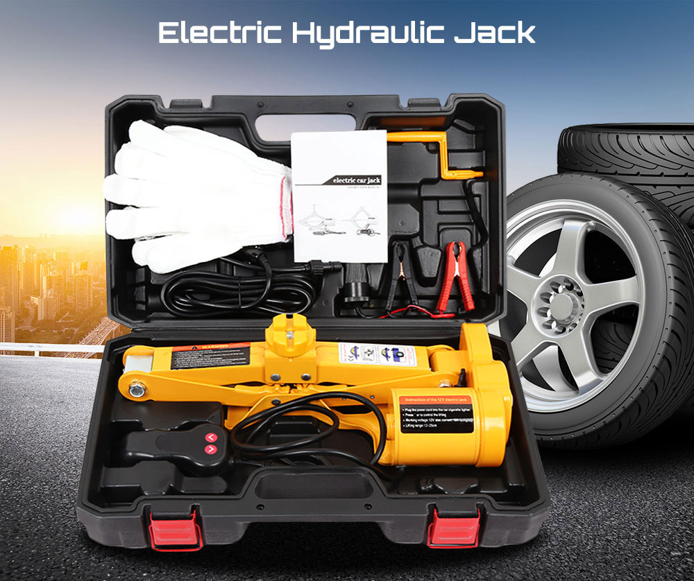 12V Multifunctional Auto Electric Hydraulic Jack Car Lift Tire Repair Tool 12V Multifunctional Auto Electric Hydraulic Jack Car Lift Tire Repair Tool