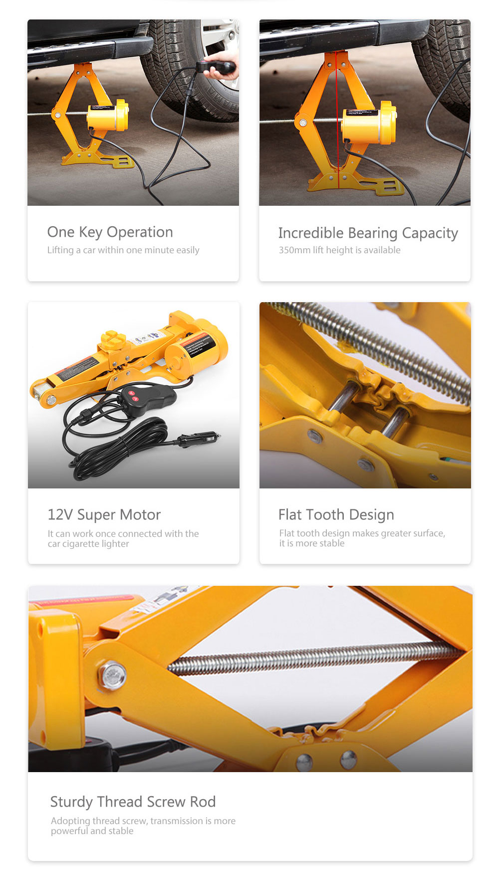 12V Multifunctional Auto Electric Hydraulic Jack Car Lift Tire Repair Tool 12V Multifunctional Auto Electric Hydraulic Jack Car Lift Tire Repair Tool