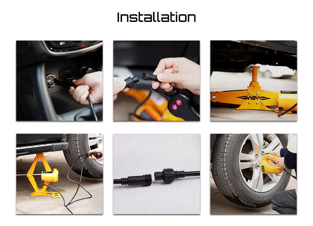 12V Multifunctional Auto Electric Hydraulic Jack Car Lift Tire Repair Tool 12V Multifunctional Auto Electric Hydraulic Jack Car Lift Tire Repair Tool